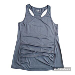 Maternity Racer Back Tank - Size Medium in Comfortable Polyester/Spandex Blend